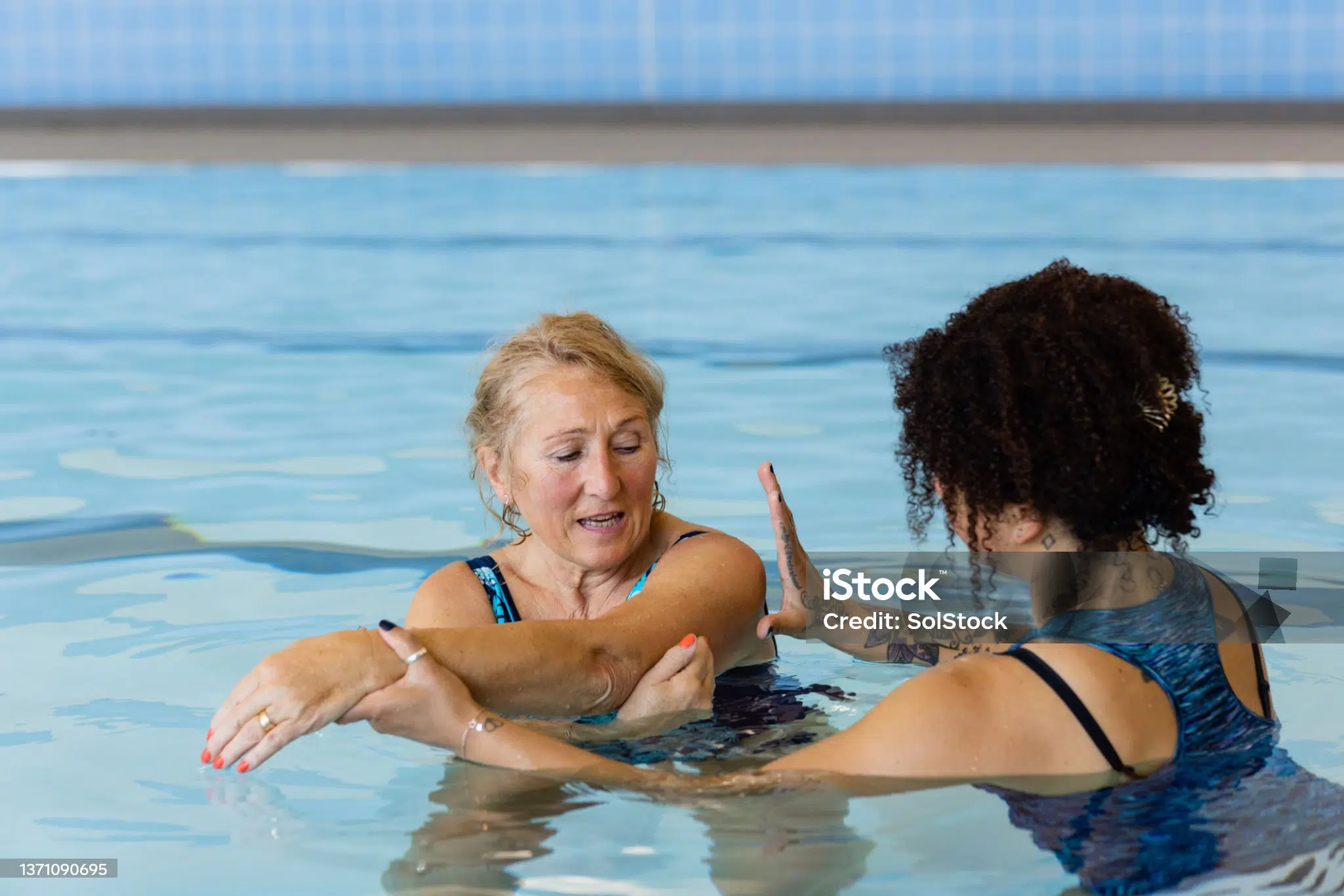 échauffement aquagym